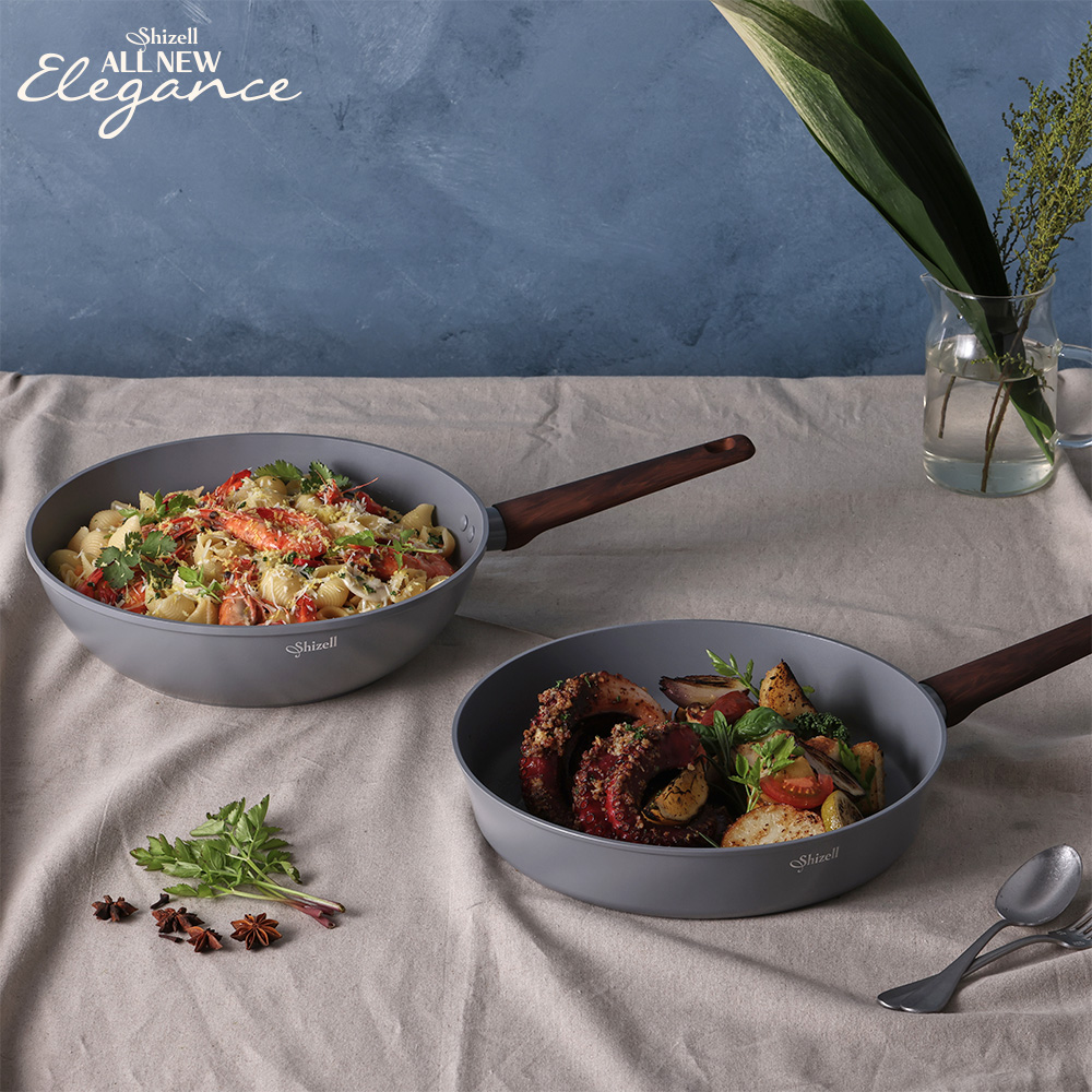 쉬젤 올뉴엘레강스 IH프라이팬2종세트 프라이팬28cm 궁중팬28cm